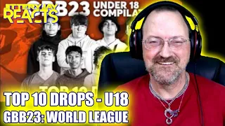 Top 10 Drops U18 - Grand Beatbox Battle 2023: World League - reaction