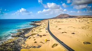 The Sand Dunes of Corralejo Fuerteventura 4K Cinematic Video