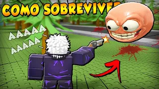 COMO SOBREVIVER AO GEF O NOVO MONSTRO DO ROBLOX !! E ENCONTREI A BASE SECRETA KKKKKK