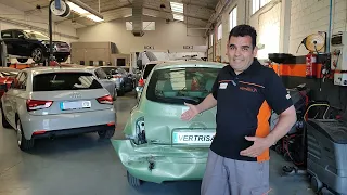 LE ECHAN DEL TALLER PROPIO DE MAPFRE POR TENER UN COCHE VIEJO AUN SIENDO PERJUDICADO ¡NI LO PERITAN¡