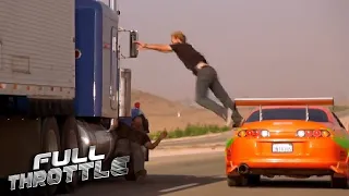 Supra & Civic Epic Truck Heist! | The Fast and The Furious (2001) | Full Throttle