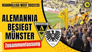 Torfestival gegen den Tabellenführer | Alemannia - SC Preußen Münster 4:2 (24.09.2022)