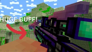 Comet..the worst sniper in the game got a huge buff..(one shot) | Pixel Gun 3D