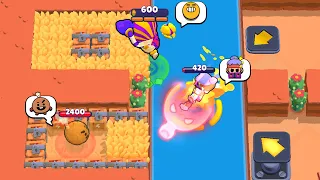 PRO LUCKY JUMP vs NOOB AIM SUPER! OTIS vs FANG 🐙 Brawl Stars Funny Moments & Wins & Fails ep.842