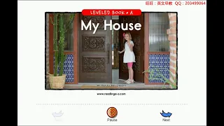 My house | Story reading | English for kids | ESL materials