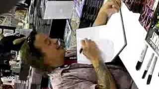 Kevin Eastman drawing TMNT