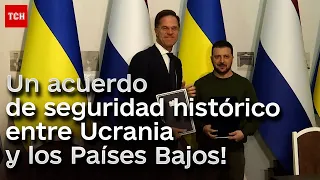 ❗ Un acuerdo de seguridad histórico entre Ucrania y los Países Bajos!