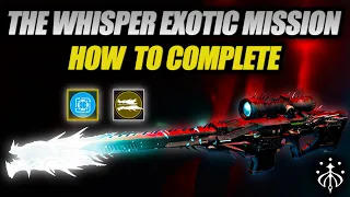 How to get WHISPER OF THE WORM Exotic Sniper! Catalyst and Oracles!!  [Destiny 2 Exotic Guide]