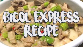 Bicol Express Recipe - Pilipinas Recipes