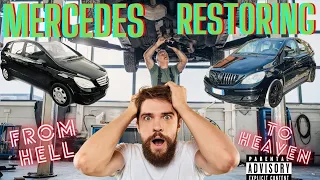 I restored my Mercedes-Benz B-Class - #restoration #mercedes #w245 #detailing