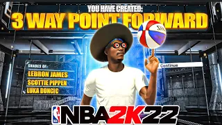 HURRY AND MAKE THIS POINT FORWARD DEMIGOD NOW 🔥🔥🔥NBA 2K22 CURRENT GEN! BEST SMALL FORWARD BUILD!