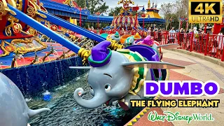 Dumbo the Flying Elephant Full Ride 4K POV Walt Disney’s Magic Kingdom