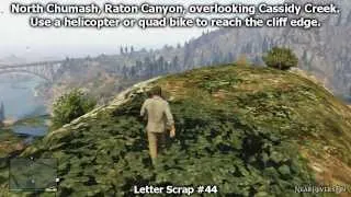 GTA V: Letter Scraps Guide & A Mystery, Solved Trophy/Achievement