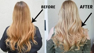 How to Neutralize Brassy Hair to a Gorgeous Blonde