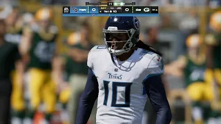 Madden NFL 24 | Tennessee Titans vs Green Bay Packers - Round 3 2024/25 | Gameplay PS5