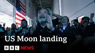 US company makes historic Moon landing | BBC News