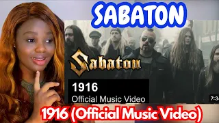 SABATON - 1916 (Official Music Video) Reaction