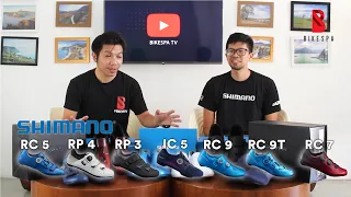 Lagi bingung cari sepatu gowes Baru? Tonton video ini, lihat line up Dari Shimano