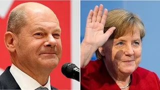 Olaf Scholz voted in as Germany's new chancellor as Merkel bows out