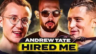 Andrew Tate's Cameraman Reveals How He Was Hired & Secrets of the Tate Brothers