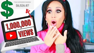 HOW much YouTube PAID ME for 1,000,000 VIEWED video (NOT Clickbait)