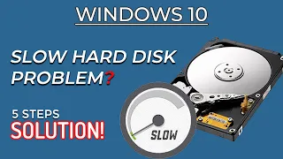 Slow hard disk problem | Solution 100%