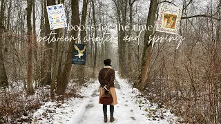 Books for days between winter and spring 📖❄| Cozy & slow living book recommendations (cottagecore)