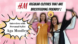 H&M Haul summer 2021 - Breastfeeding friendly | Interview with Aga Moodley