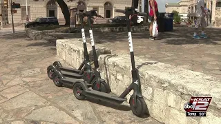 Video: Scooters touch down in San Antonio without warning