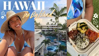 HAWAII TRAVEL VLOG | The Big Island Pt. 2 🌴🌊 resort in kona + beach days!