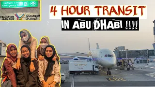 Transit: Abu Dhabi Internasional Airport #jurney #abudhabi