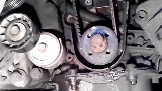 ALFA ROMEO 156 1.9JTD HOW TO INSTALL TIMING BELT AND COOLANT PUMP