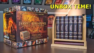 The Ultimate Hobbit and Lord of the Rings Collector's Edition Blu-ray Full Unboxing and Review!