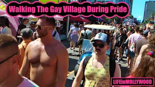 Walking The Gay Village During PRIDE