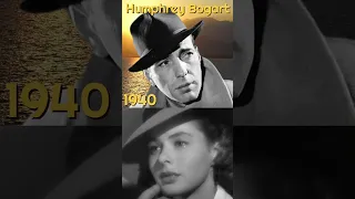 Хамфри Богарт тогда и 1957 #humphreybogart #oldhollywood #casablanca