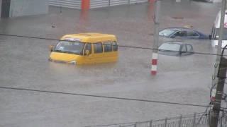 сильнейший дождь в Ульяновске 05 07 2017