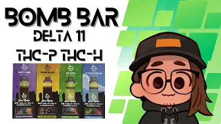 Bomb Bars 3.5 gram Delta 11, Thc-H, Thc-P Review