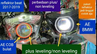 perbedaan leveling non leveling paket tinggal colok aja beat esp 2017-2019 otomotif