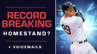 Record-Breaking Homestand? Judge on the Brink of 60 + Bader, Severino + Voicemails