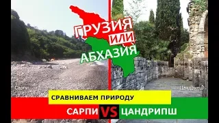 Сарпи VS Цандрипш | Сравниваем природу 🌻 Грузия VS Абхазия - куда ехать?