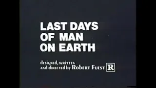 LAST DAYS OF MAN ON EARTH (aka The Final Program) (1973) Trailer [#thelastdaysofmanonearthtrailer]