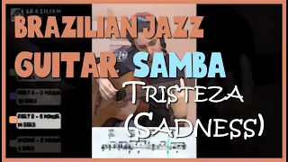 Tristeza (Haroldo Lobo & Niltinho) Samba - Brazilian Jazz Guitar w/ Tom Carvalho