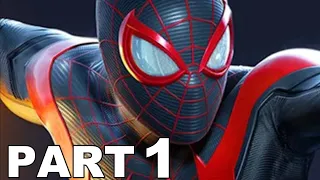 SPIDER-MAN MILES MORALES Walkthrough Gameplay Part 1 - INTRO (FULL GAME)