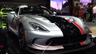 All New Dodge Viper ACR – Dubai Motor Show 2015