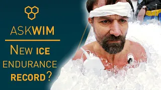 Iceman Guinness World Record broken. What does Wim Hof think? | #AskWim