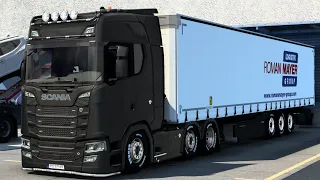 SCANIA NG V8 Stock Sound V.2.0 By Denny | Euro Truck Simulator 2 | ETS2 Sound mods | 1.48 | ASMR