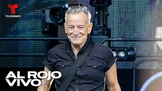 Bruce Springsteen se cae en el escenario y esta fue su reacción inesperada