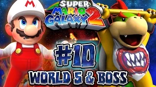 Super Mario Galaxy 2 - Part 10 (1080p 60FPS 100%): World 5 & Boss w/Facecam