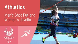Athletics Shot Put & Javelin | Day 4 | Tokyo 2020 Paralympic Games