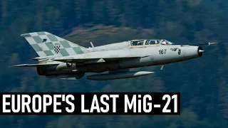 Croatian Air Force - Europe's LAST MiG-21